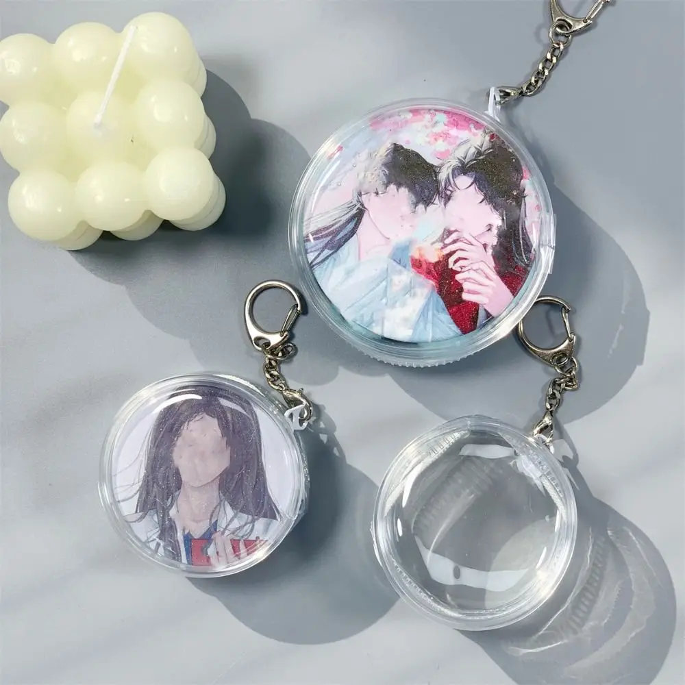 Badge Display Anime Badge Display Bag with Keyring Protection Case Round Badge Storage Pouch Round Transparent Clear Outdoor Bag
Badge Display Anime Badge Display Bag with Keyring Protection Case Round Badge Storage Pouch Round Transparent Clear Outdoor Bag