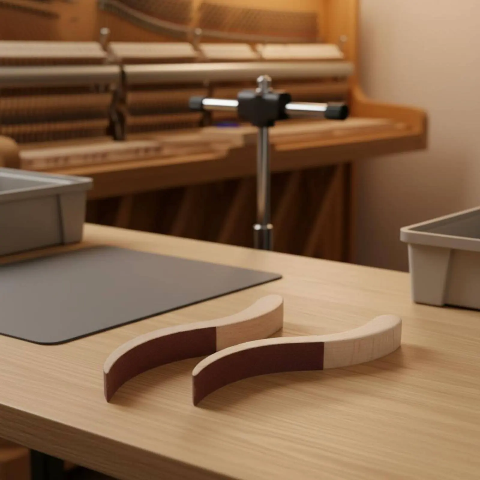 2 Pieces Piano Hammer Sanding Board Easy to Use Piano Voicing Tool Curved Sanding Board Portable Hammer Filing Strip
2 Pieces Piano Hammer Sanding Board Easy to Use Piano Voicing Tool Curved Sanding Board Portable Hammer Filing Strip