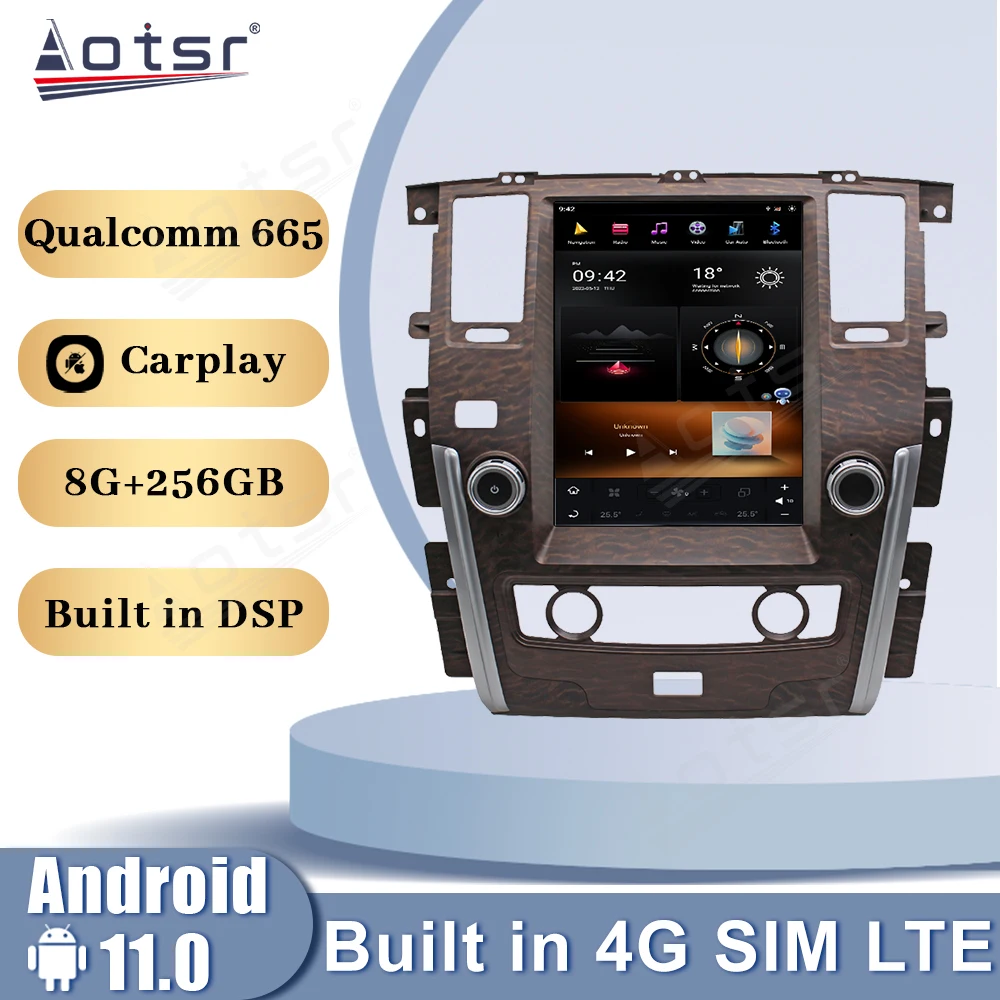 Автомобильная Мультимедийная система, экран 12,1 дюйма, Android 13,0, Qualcomm Snapdragon, для Nissan патруль 2010-2018, GPS 4G LIT CarPlay
Автомобильная Мультимедийная система, экран 12,1 дюйма, Android 13,0, Qualcomm Snapdragon, для Nissan патруль 2010-2018, GPS 4G LIT CarPlay
