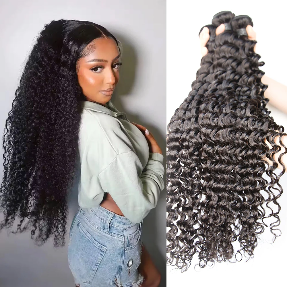 30-дюймовые необработанные вьющиеся волосы, кудри с водой, глубокая волна, парик из человеческих волос, 100, кудрявые вьющиеся волосы, натуральный черный 
30-дюймовые необработанные вьющиеся волосы, кудри с водой, глубокая волна, парик из человеческих волос, 100, кудрявые вьющиеся волосы, натуральный черный
