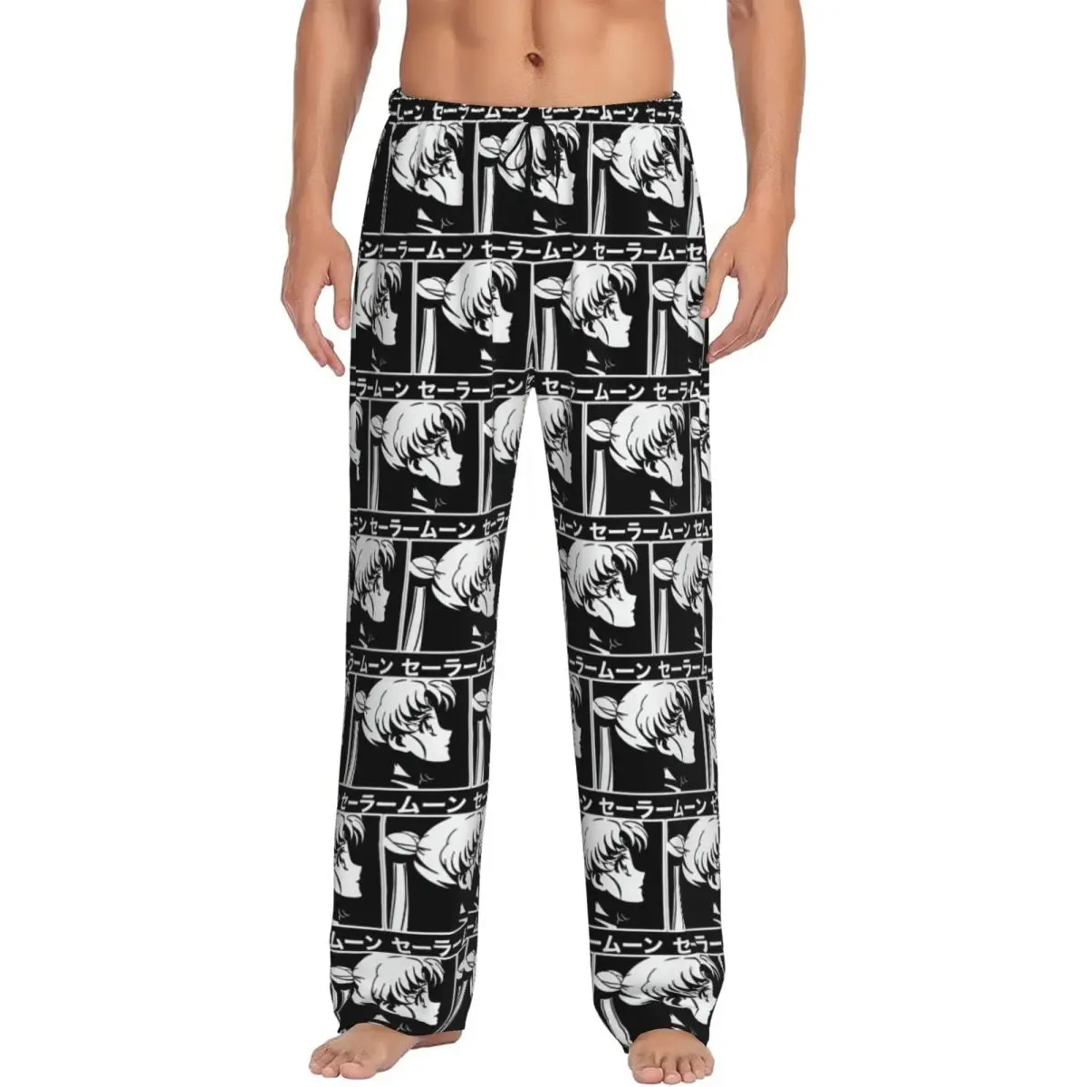 Custom S-Sailors Moons Pajama Pants for Men Comic Cartoon Vintage Print Lounge Sleep Stretch Sleepwear Bottoms with Pockets
Custom S-Sailors Moons Pajama Pants for Men Comic Cartoon Vintage Print Lounge Sleep Stretch Sleepwear Bottoms with Pockets