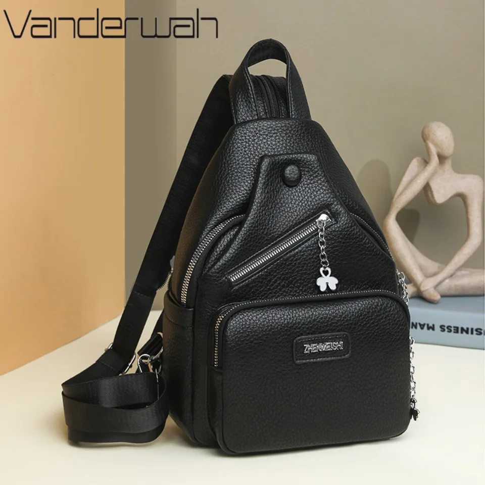 3 in 1 Bagpack New Pu Leather Multi-Functional Women's Backpack Lightweight Waterproof Climbing Travel Crossbody Bag Soft Handle
3 in 1 Bagpack New Pu Leather Multi-Functional Women's Backpack Lightweight Waterproof Climbing Travel Crossbody Bag Soft Handle