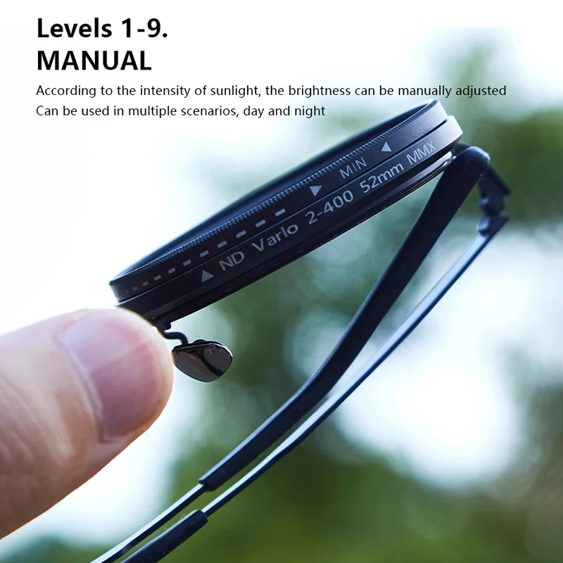 1-9 Gears Adjustable Sunglasses Rounded Polarized Glasses With ND Filter Lenses Handcrafted Retro Glasses Unisex Vintage Style
1-9 Gears Adjustable Sunglasses Rounded Polarized Glasses With ND Filter Lenses Handcrafted Retro Glasses Unisex Vintage Style