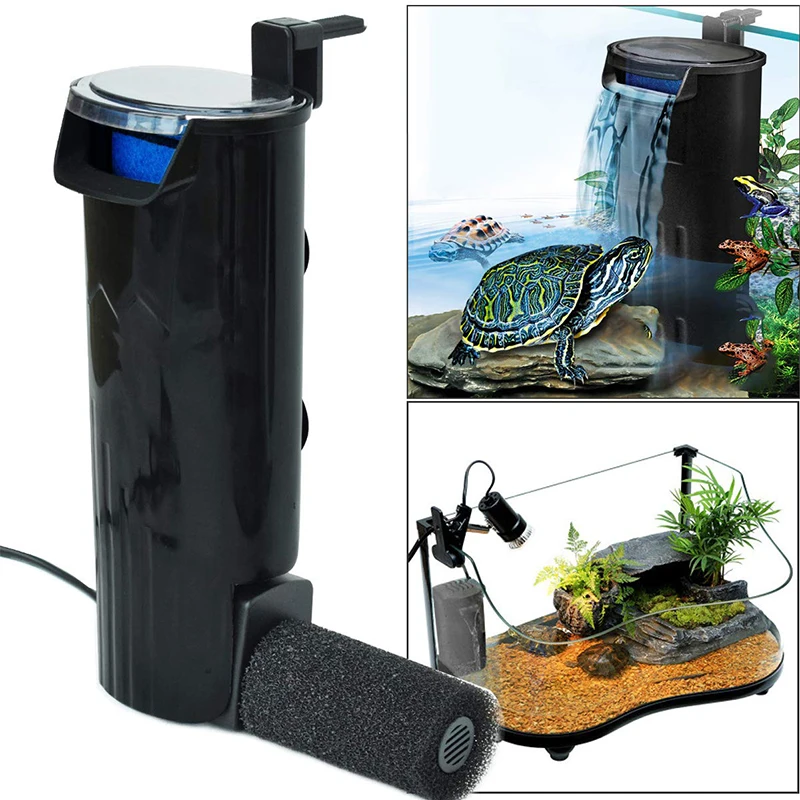 Turtle Tank Water Filter Double Filtration Biochemical Filter Waterfall Oxygen Pump Dual Fix Modes Aquarium Water Purifier
Turtle Tank Water Filter Double Filtration Biochemical Filter Waterfall Oxygen Pump Dual Fix Modes Aquarium Water Purifier