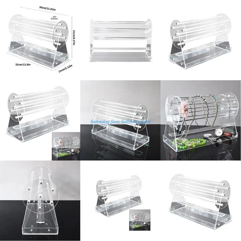 573B Clear Hair Clip Organizers Stand Hair Accessory Storage Rack Acrylic Texture Suitable for Jewelry and Accessories Display
573B Clear Hair Clip Organizers Stand Hair Accessory Storage Rack Acrylic Texture Suitable for Jewelry and Accessories Display