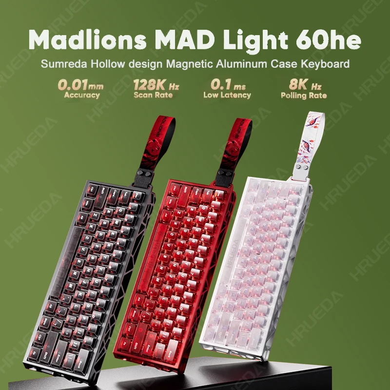 FGG Madlions Mad Light 60 He Hollow Magnetic Axis Keyboard Fps Game E-Sports Dedicated All-Aluminum Pc Gaming Keyboard 2025
FGG Madlions Mad Light 60 He Hollow Magnetic Axis Keyboard Fps Game E-Sports Dedicated All-Aluminum Pc Gaming Keyboard 2025