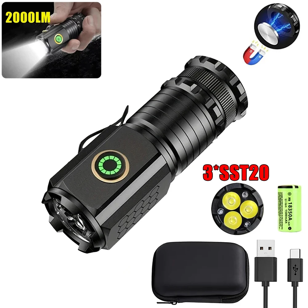 Высокое качество 3 * SST20 светодиодный фонарик 18350 супер яркий фонарик USB фонарь Водонепроницаемый с зажимом для крышки для пешего туризма кемпинга
Высокое качество 3 * SST20 светодиодный фонарик 18350 супер яркий фонарик USB фонарь Водонепроницаемый с зажимом для крышки для пешего туризма кемпинга