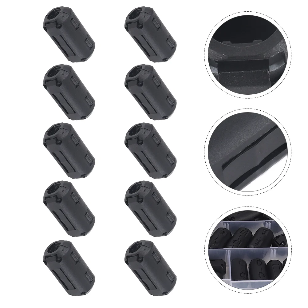 10 Pcs Shield Degaussing Ring Filters Parts Removable Ferrite Core Magnetic Cord
10 Pcs Shield Degaussing Ring Filters Parts Removable Ferrite Core Magnetic Cord