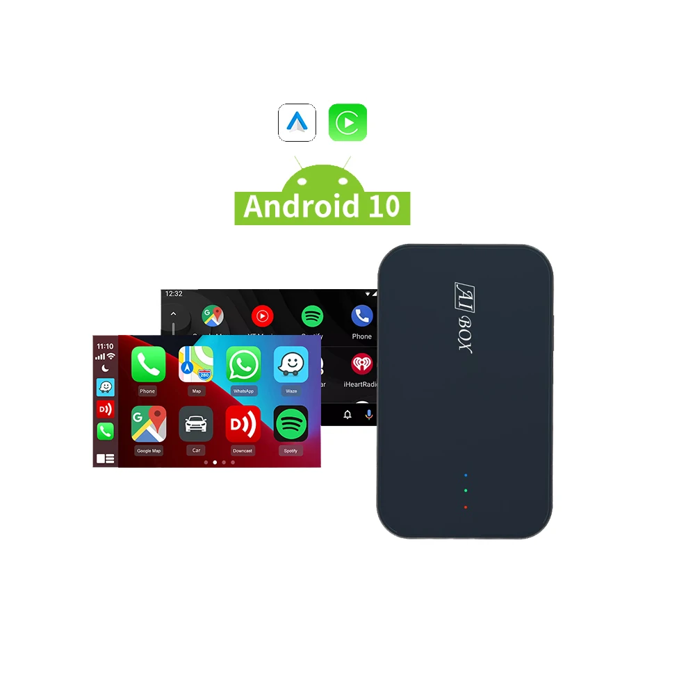 Wireless CarPlay Android Auto Box,RK3328 Chip 4+64GB Android 11,Plug & Play YouTube Netflix Google Adapter for Cars Xlintek Z4
Wireless CarPlay Android Auto Box,RK3328 Chip 4+64GB Android 11,Plug & Play YouTube Netflix Google Adapter for Cars Xlintek Z4