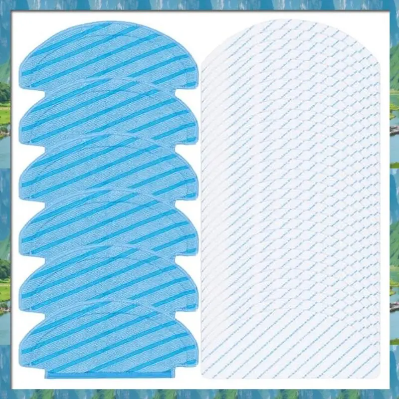 6 Washable Cloth Mop&50 Disposable Cloths Parts For Ecovacs Deebot Ozmo T8 AIVI T8 Max T8 T8+ Series T9 N8, N8 Pro Plus N8 Pro
6 Washable Cloth Mop&50 Disposable Cloths Parts For Ecovacs Deebot Ozmo T8 AIVI T8 Max T8 T8+ Series T9 N8, N8 Pro Plus N8 Pro