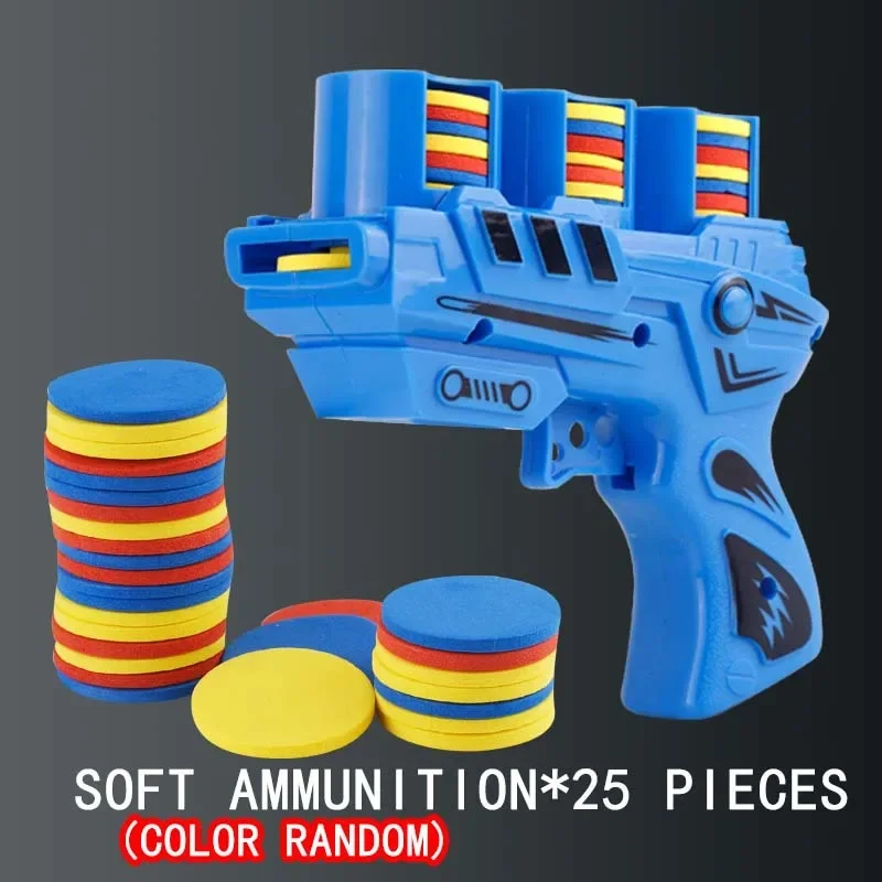 Funny Kids Soft Catapult Flying Saucer Gun Toy Parent-child Interactive Soft Bullet Shooting EVA Carrot Jump Gun
Funny Kids Soft Catapult Flying Saucer Gun Toy Parent-child Interactive Soft Bullet Shooting EVA Carrot Jump Gun
