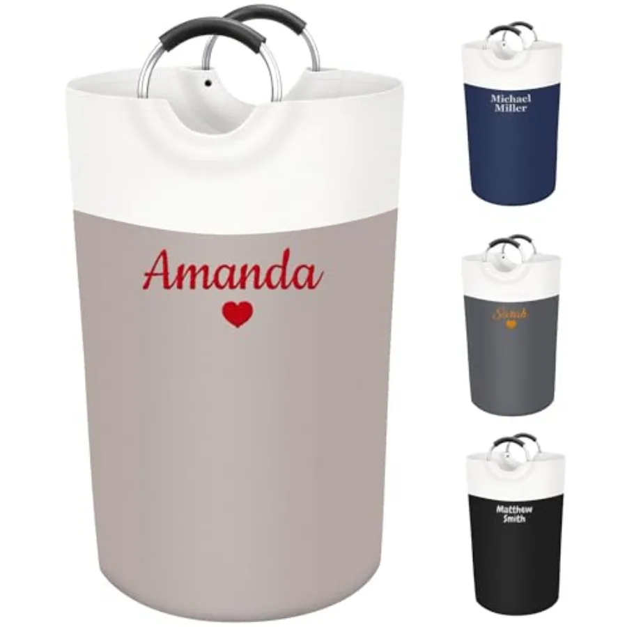Personalized Laundry Basket Embroidered Travel Laundry Hamper Collapsible Laundry Baskets for College Dorm Dirty Clothes Hamper
Personalized Laundry Basket Embroidered Travel Laundry Hamper Collapsible Laundry Baskets for College Dorm Dirty Clothes Hamper