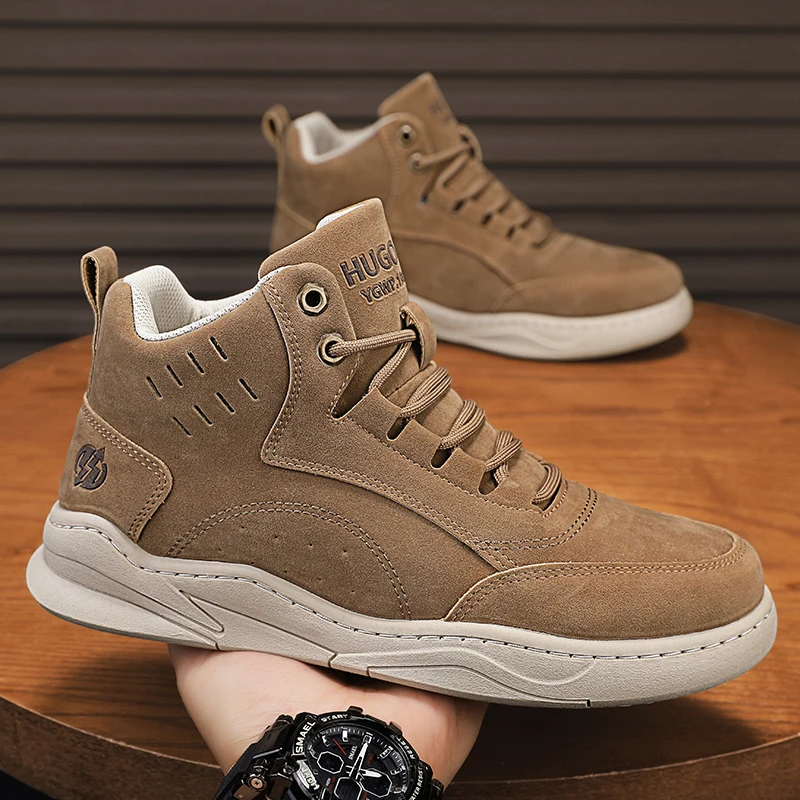 2026 Sneakers Men New High Top Fashion Flat Retro Soft Sole Anti Slip Outdoor Large Size 38-48 Running Sports Shoes For Man
2026 Sneakers Men New High Top Fashion Flat Retro Soft Sole Anti Slip Outdoor Large Size 38-48 Running Sports Shoes For Man