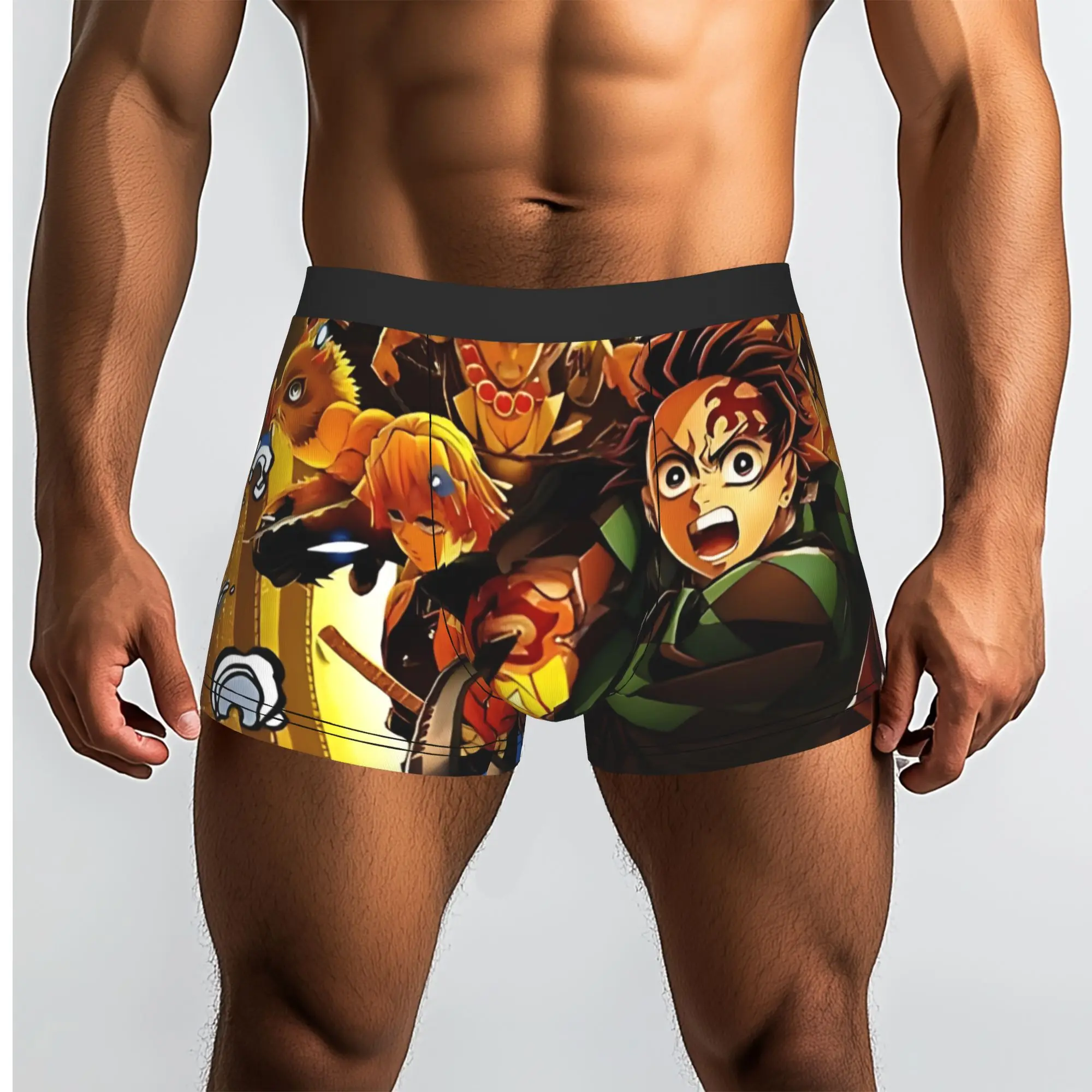 Трусы Demon Slayer Team Anime Bandai Demon Slayer, дышащие трусики, мужское нижнее белье, удобные шорты, трусы-боксеры
Трусы Demon Slayer Team Anime Bandai Demon Slayer, дышащие трусики, мужское нижнее белье, удобные шорты, трусы-боксеры