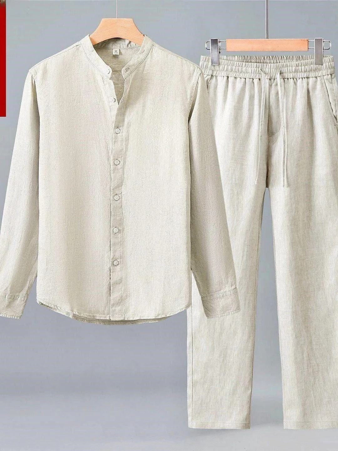 Loose Fit Linen Long Sleeve Shirt And Pants Set Casual Chinese Style Men's Clothing Breathable Summer Fashion City Walk
Loose Fit Linen Long Sleeve Shirt And Pants Set Casual Chinese Style Men's Clothing Breathable Summer Fashion City Walk