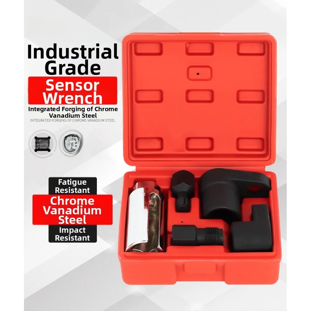 4PCS Car Oxygen Sensor Socket Wrench Set Sensor Dismantling And Installation Tools Used For Standard 1/2 "drive Tools
4PCS Car Oxygen Sensor Socket Wrench Set Sensor Dismantling And Installation Tools Used For Standard 1/2 "drive Tools