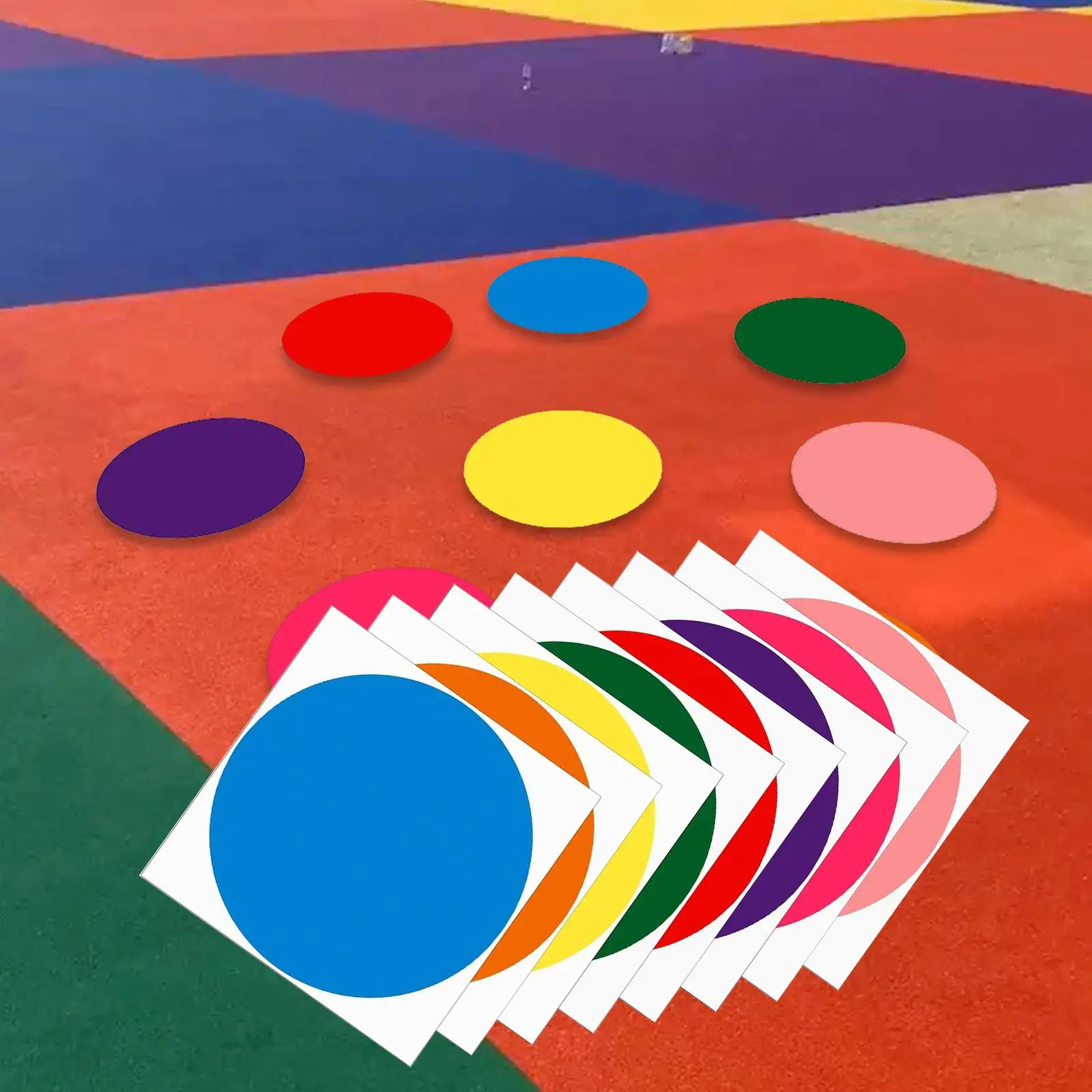 8 Coloured Dot Stickers Removable Line up Round Labels Educational Floor Labels for Events Carpet Office Kindergarten Classroom
8 Coloured Dot Stickers Removable Line up Round Labels Educational Floor Labels for Events Carpet Office Kindergarten Classroom
