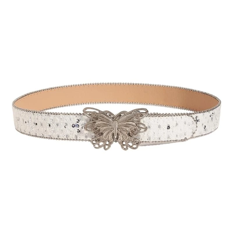 652F Stylish Punk Butterfly Belt Adjustable Length Waistband Vintage Waist Belt for Women and Men
652F Stylish Punk Butterfly Belt Adjustable Length Waistband Vintage Waist Belt for Women and Men