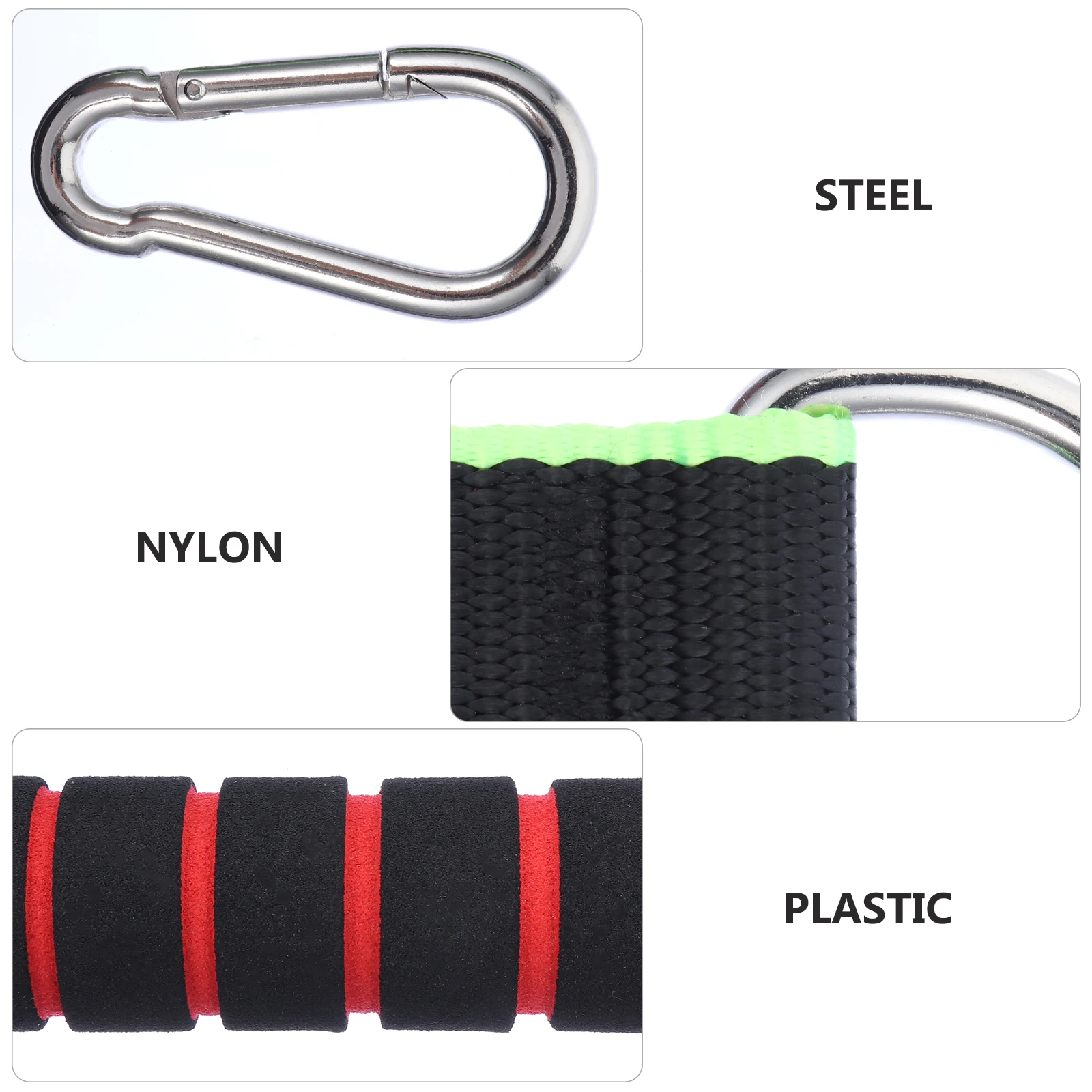 1 set Multifunctional Resistance Pulling Attachment Durable Plastic Steel Exercise Handle Portable Fitness Strap For Home
1 set Multifunctional Resistance Pulling Attachment Durable Plastic Steel Exercise Handle Portable Fitness Strap For Home