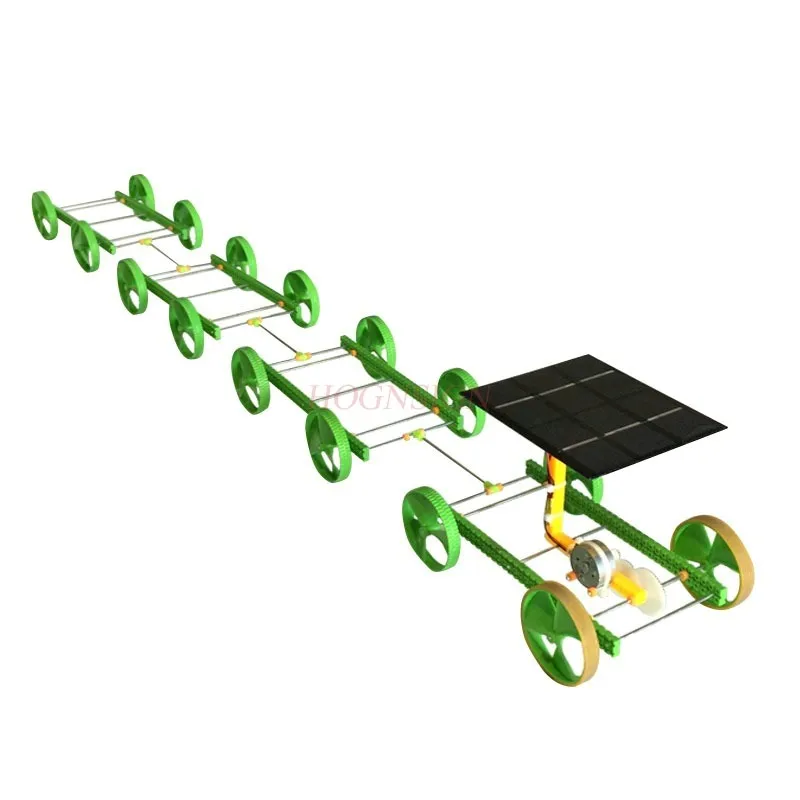 1 set DIY solar powered small train, loose assembly puzzle toy car, technology small works, handmade physical products
1 set DIY solar powered small train, loose assembly puzzle toy car, technology small works, handmade physical products