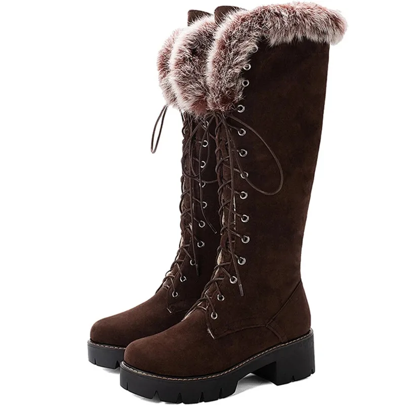 ENMAYER Fretwork Heels Velvet Zip Over-the-Knee Boots Winter Round Toe Fur Med Solid Women Winter Shoes Yellow Knee High Boots
ENMAYER Fretwork Heels Velvet Zip Over-the-Knee Boots Winter Round Toe Fur Med Solid Women Winter Shoes Yellow Knee High Boots