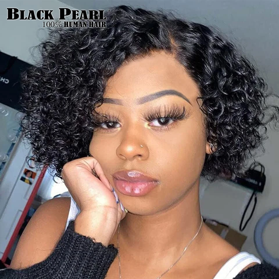 Malaysian Human Hair Pixie Cut Bob Curly 13X6X1 Lace Front Wig Short Curly Wave Wigs 12A Virgin Hair Human Hair
Malaysian Human Hair Pixie Cut Bob Curly 13X6X1 Lace Front Wig Short Curly Wave Wigs 12A Virgin Hair Human Hair