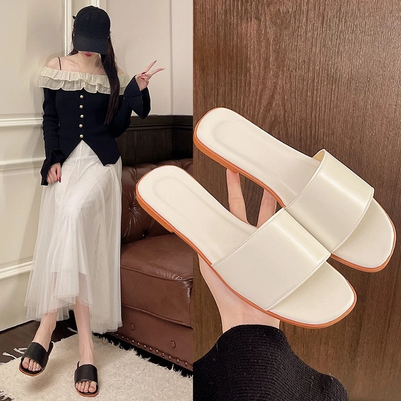 **Fashionable Hot Selling Sexy Elegant Casual Beach Slippers Women Summer New Round Headed Fish Mouth Comfortable Flat Slippers
**Fashionable Hot Selling Sexy Elegant Casual Beach Slippers Women Summer New Round Headed Fish Mouth Comfortable Flat Slippers