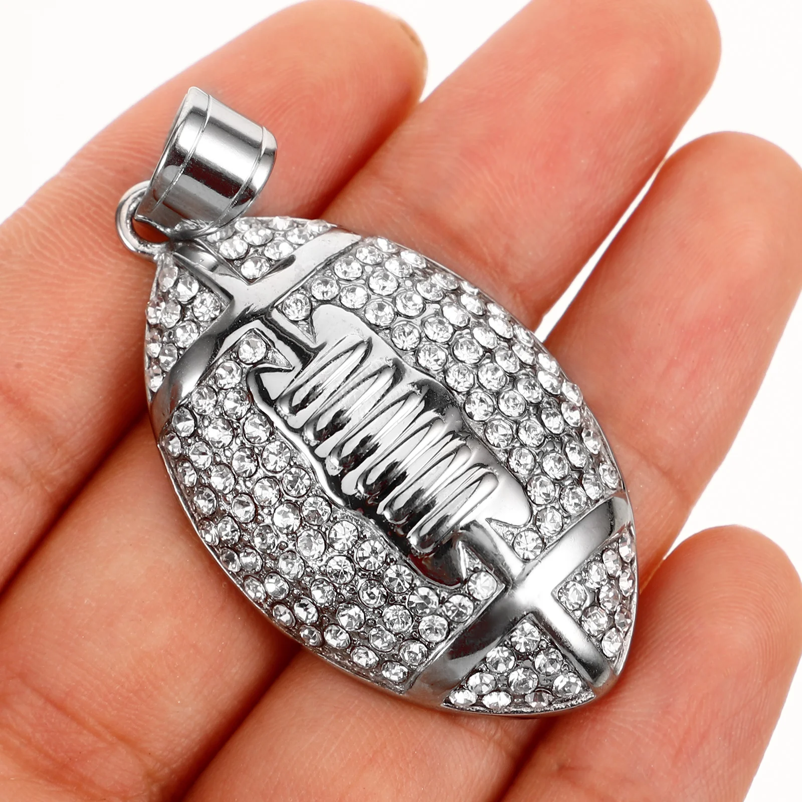 Stable Rugby Pendant Sports Ball Charm DIY Necklace Earring Keychain Bracelet Jewelry Making Craft Sports Ball Charm
Stable Rugby Pendant Sports Ball Charm DIY Necklace Earring Keychain Bracelet Jewelry Making Craft Sports Ball Charm