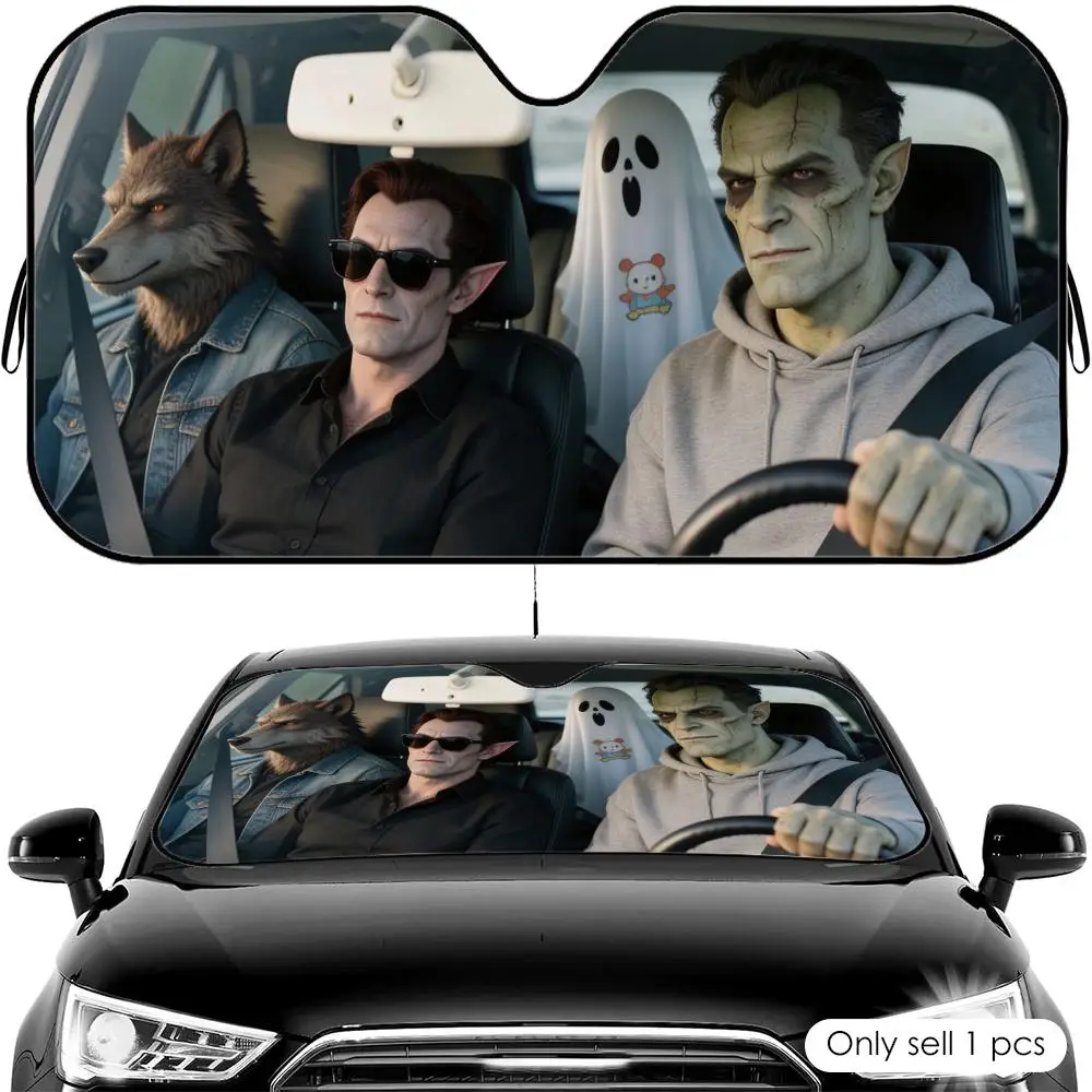Солнцезащитный козырек Monster Family Road Trip: многоразовый, из алюминиевой фольги, для лобового стекла автомобиля, защита от УФ-излучения, теплоизоляция, затенение
Солнцезащитный козырек Monster Family Road Trip: многоразовый, из алюминиевой фольги, для лобового стекла автомобиля, защита от УФ-излучения, теплоизоляция, затенение