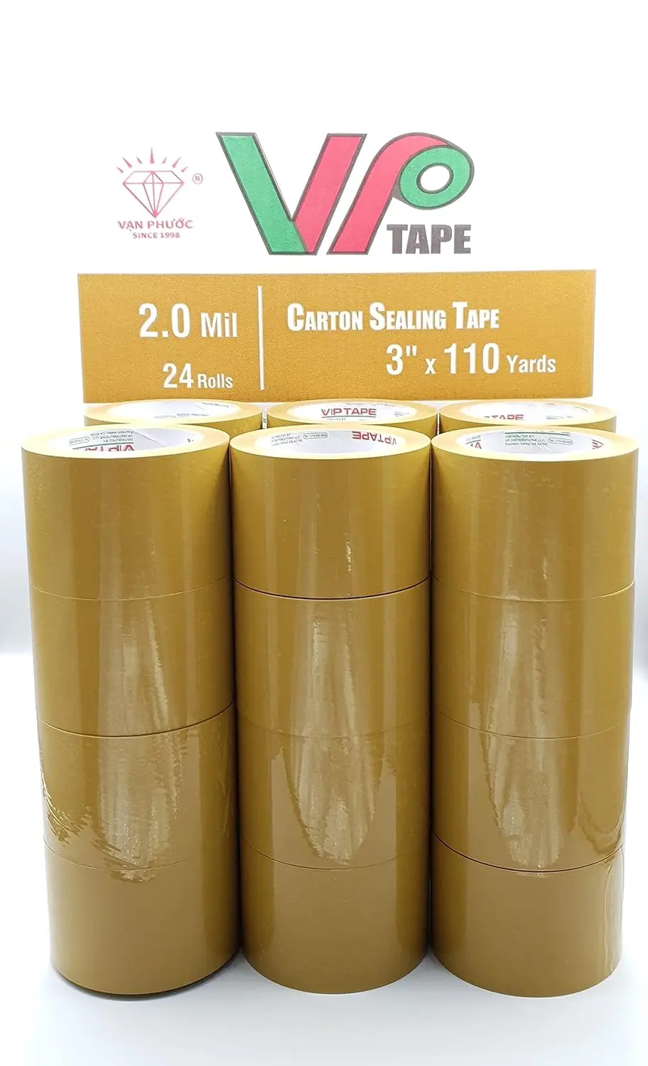 TAPE TAn Color Packing Tape, 3 Inch x 110 Yards, Thickness 2.0 Mil, Tan, 24 Rolls
TAPE TAn Color Packing Tape, 3 Inch x 110 Yards, Thickness 2.0 Mil, Tan, 24 Rolls