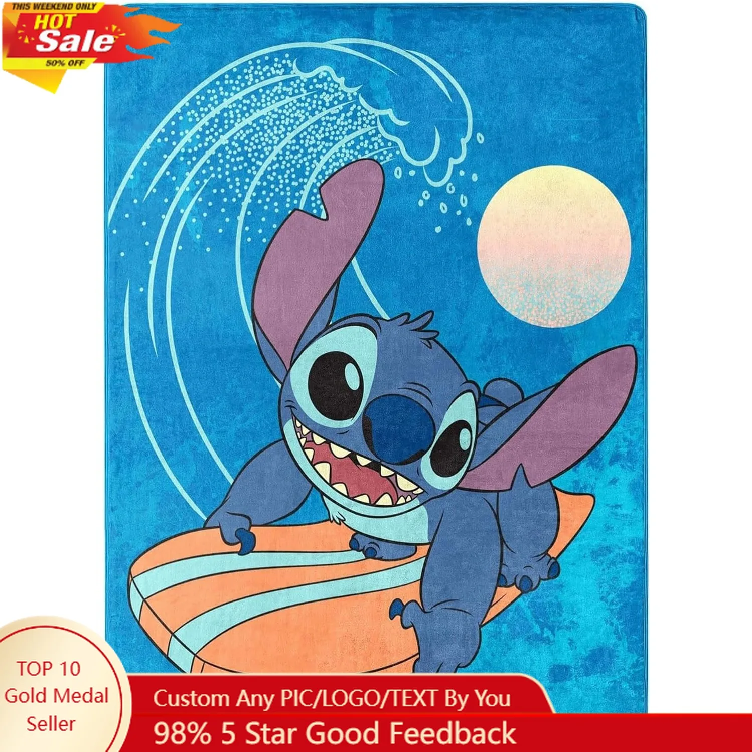 Stitch Blankets Disney Cartoon Plush Blanket Super Soft Indoor Decoration Adult Child Holiday Party Gifts Warm Quilt
Stitch Blankets Disney Cartoon Plush Blanket Super Soft Indoor Decoration Adult Child Holiday Party Gifts Warm Quilt
