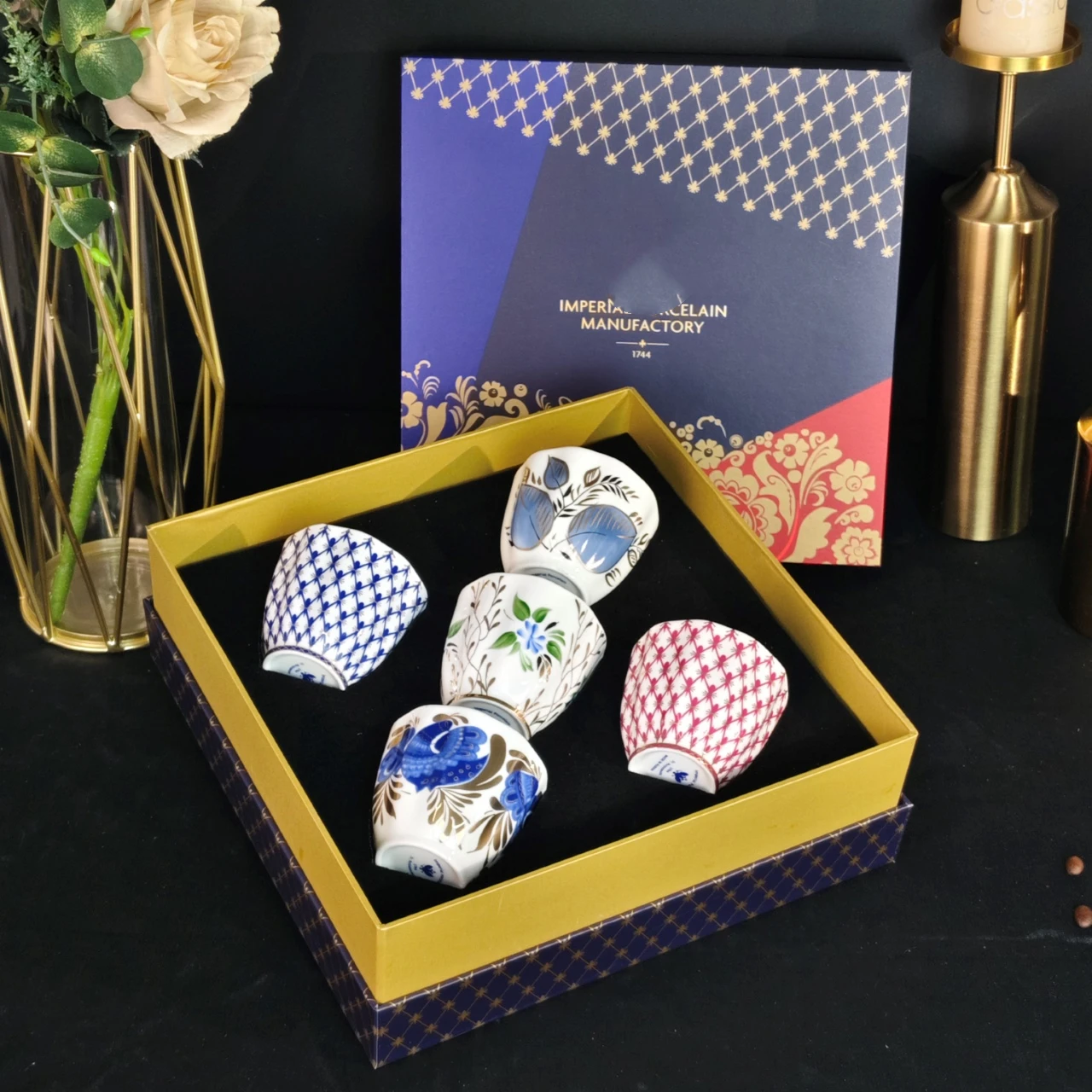 Blue-Gold Edge Ceramic Couple's Tea Set – 6pc Handcrafted, Perfect for Home, Parties, & Gifts
Blue-Gold Edge Ceramic Couple's Tea Set – 6pc Handcrafted, Perfect for Home, Parties, & Gifts
