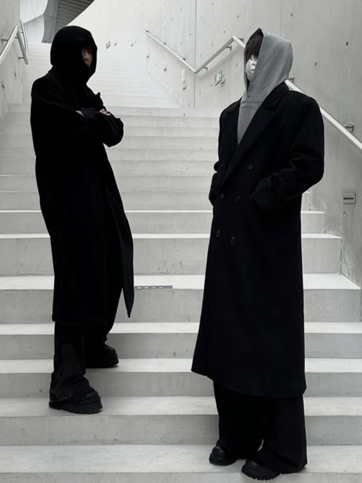 Пальто из шерстяной смеси черное мужское для ресторана, свидания, романтического вечера, для пар, для праздничных торжеств, особых случаев, церемоний
Пальто из шерстяной смеси черное мужское для ресторана, свидания, романтического вечера, для пар, для праздничных торжеств, особых случаев, церемоний