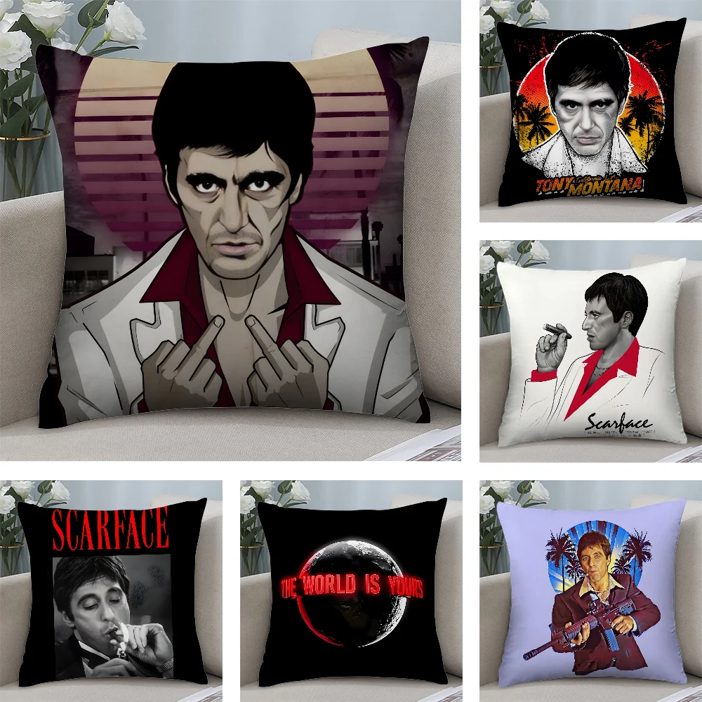 Classic Movie Scarface Pillow Case Short Plush Pillow Covers Sofa Decorative Gift Home Double-sided Printing Cushion Cover
Classic Movie Scarface Pillow Case Short Plush Pillow Covers Sofa Decorative Gift Home Double-sided Printing Cushion Cover