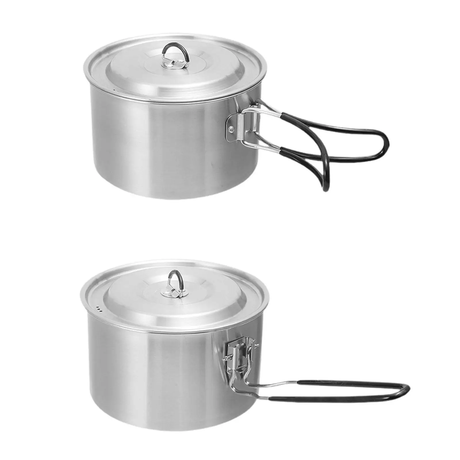 Camping Pot Lightweight with Handle Cooking Pot for Trips BBQ Explorers 
Camping Pot Lightweight with Handle Cooking Pot for Trips BBQ Explorers