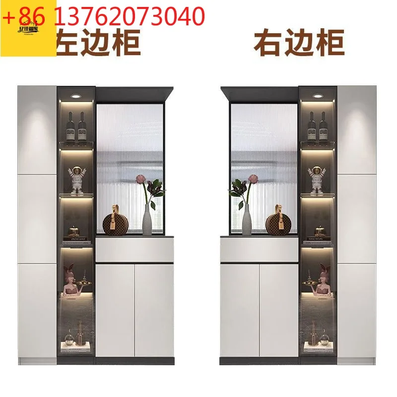 Home entrance cabinet shoe cabinet integrated living room door light luxury screen wine cabinet
Home entrance cabinet shoe cabinet integrated living room door light luxury screen wine cabinet