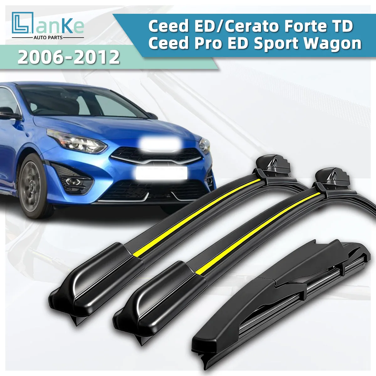 Suitable For KIA Ceed ED/Cerato Forte TD/Ceed Pro ED Sport Wagon (2005-2025) Car Wiper Front Windshield Bidirectional Wiper
Suitable For KIA Ceed ED/Cerato Forte TD/Ceed Pro ED Sport Wagon (2005-2025) Car Wiper Front Windshield Bidirectional Wiper