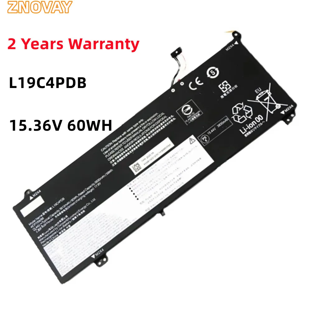 ZNOVAY L19C4PDB 15.36V 60WH 3907mAh Laptop Battery For Lenovo ThinkBook 14/15 G2 ITL 2021 14 G3 ACL L19M4PDB
ZNOVAY L19C4PDB 15.36V 60WH 3907mAh Laptop Battery For Lenovo ThinkBook 14/15 G2 ITL 2021 14 G3 ACL L19M4PDB