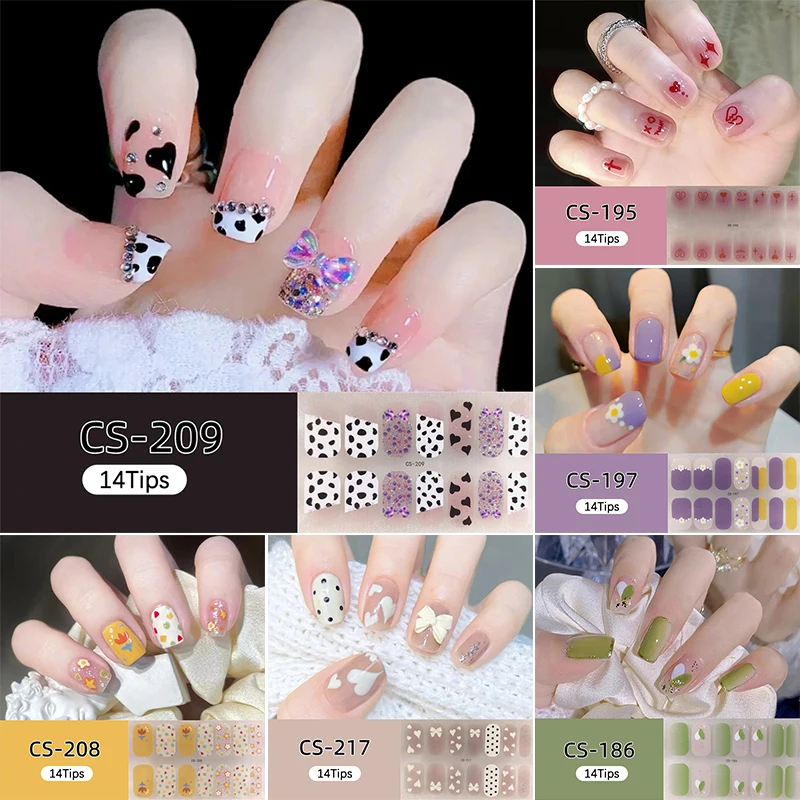 Multi Colored Full Nail Sticker Pink Flower Round Dot Pattern Gradient Color Nail Decoration Simple Self-adhesive Nail Sticker
Multi Colored Full Nail Sticker Pink Flower Round Dot Pattern Gradient Color Nail Decoration Simple Self-adhesive Nail Sticker