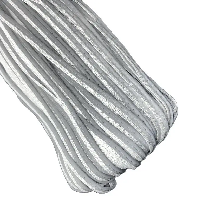 High Light Reflective Piping Strip, Braiding Trim Sew for Garment Edge, 50m/Roll
High Light Reflective Piping Strip, Braiding Trim Sew for Garment Edge, 50m/Roll
