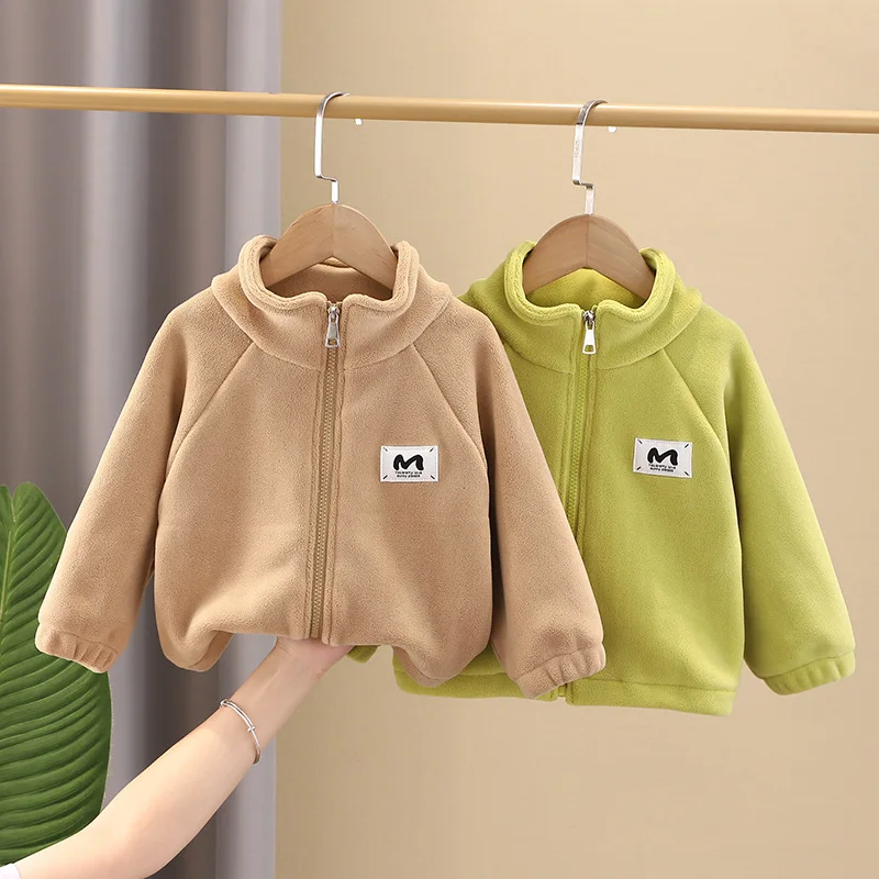 Boys Coats Spring Autumn Children Thick Velvet Jackets For Baby Girls Outerwear Kids Casual Outdoors Clothes Toddler Tops 5 Year
Boys Coats Spring Autumn Children Thick Velvet Jackets For Baby Girls Outerwear Kids Casual Outdoors Clothes Toddler Tops 5 Year