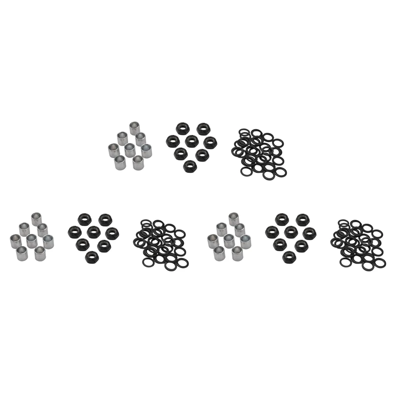 168 Pieces Skateboard Truck Hardware Kit Includes Spacers, Axle Nuts And Speed Rings For Skateboard And Longboard
168 Pieces Skateboard Truck Hardware Kit Includes Spacers, Axle Nuts And Speed Rings For Skateboard And Longboard