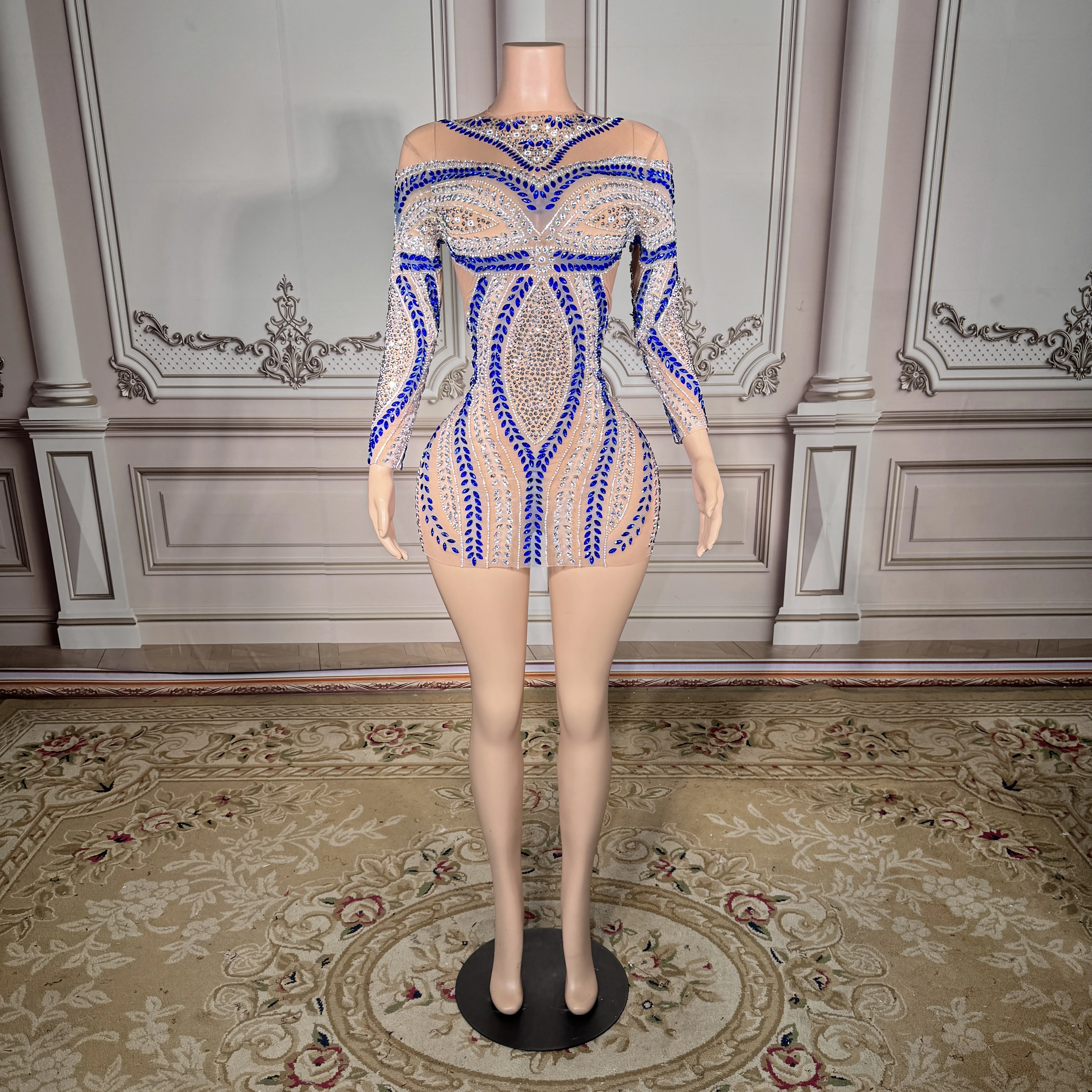 ZD Sophisticated Women’s Asymmetric Mini Dress – Luxury Nightclub Party Dress with Leaf Detailing and Sparkling Rhinestones
ZD Sophisticated Women’s Asymmetric Mini Dress – Luxury Nightclub Party Dress with Leaf Detailing and Sparkling Rhinestones