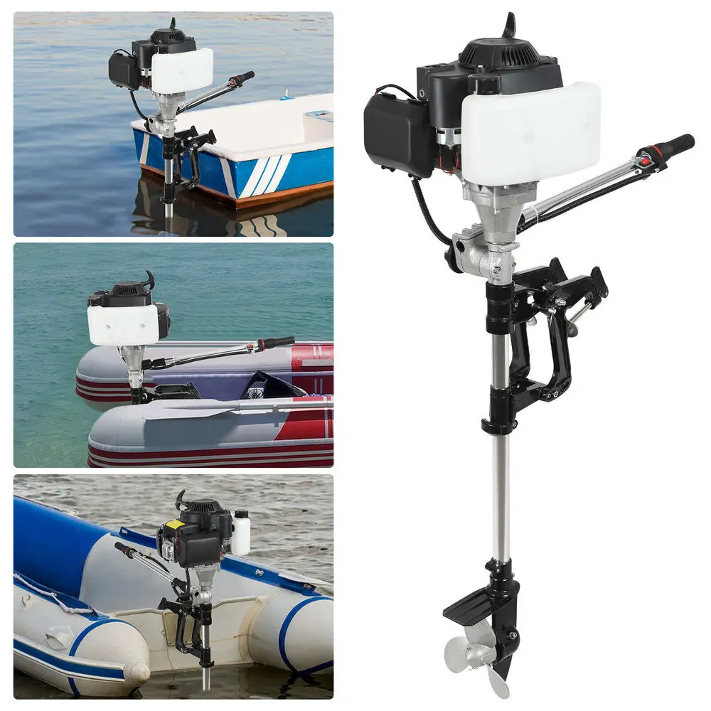 E-Start 7.5HP 4-Stroke Outboard Motor Superior Boat Engine Trolling Motor 144CC
E-Start 7.5HP 4-Stroke Outboard Motor Superior Boat Engine Trolling Motor 144CC