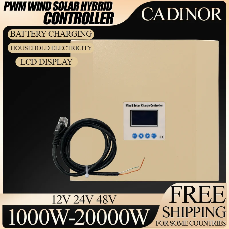 PWM System And Three-phase Dump Load 1KW-20KW 24V-120V DC Output Yawing Off Grid Wind Hybrid Controller With Wind Turbine Use
PWM System And Three-phase Dump Load 1KW-20KW 24V-120V DC Output Yawing Off Grid Wind Hybrid Controller With Wind Turbine Use
