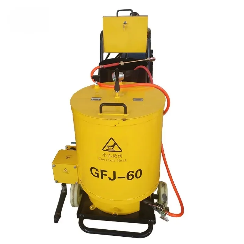 Hot Selling GFJ-60 Asphalt Crack Sealing Machine, Road Crack Filler for Pavement Repair
Hot Selling GFJ-60 Asphalt Crack Sealing Machine, Road Crack Filler for Pavement Repair