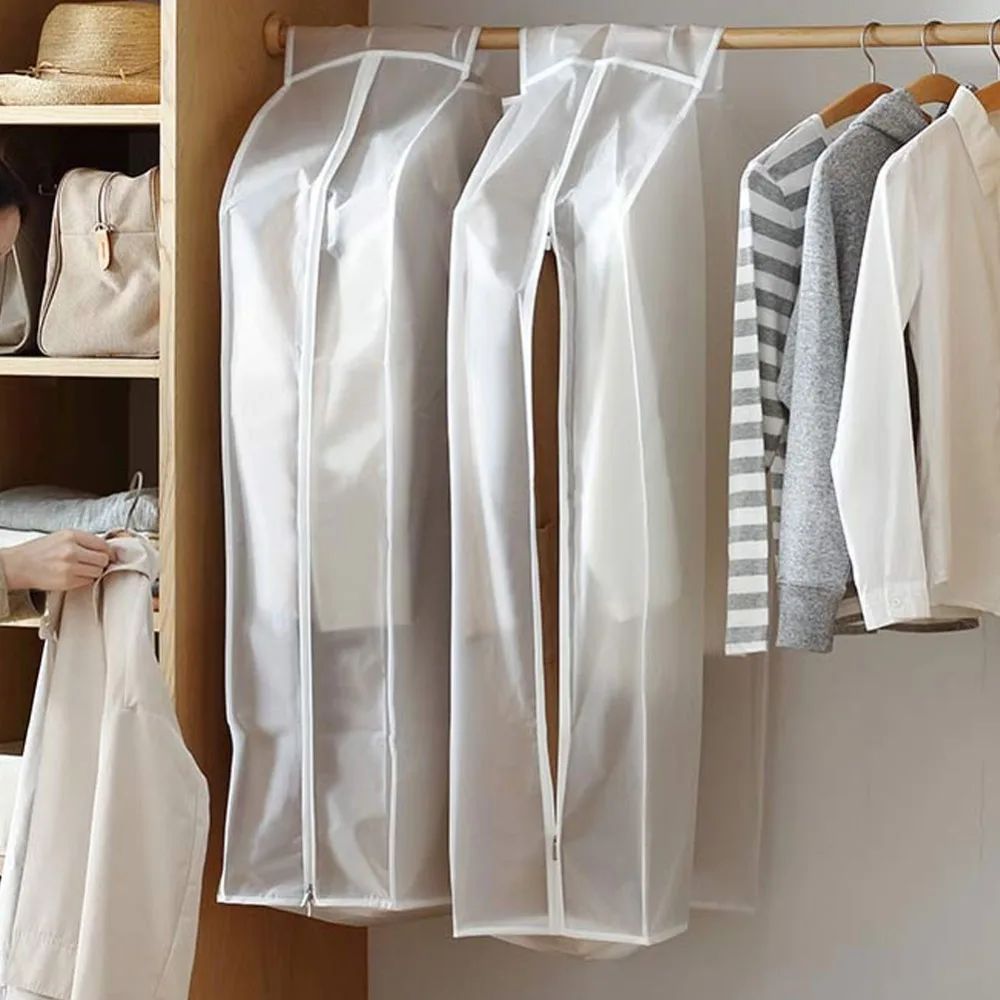 Seasonal Storage Reusable Dustproof Cover Transparent Breathable Coat Protector Hanging Thick Garment Cover Home Use
Seasonal Storage Reusable Dustproof Cover Transparent Breathable Coat Protector Hanging Thick Garment Cover Home Use