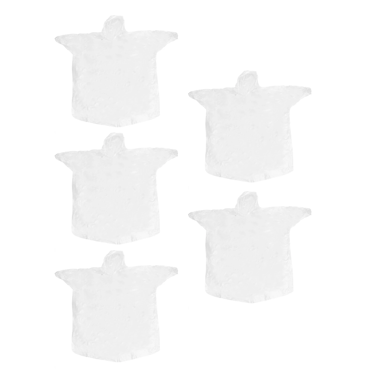5Pcs Waterproof Raincoat Portable Travel Coats Disposable Poncho Clear PE Material Fits All Compact Lightweight 140cm
5Pcs Waterproof Raincoat Portable Travel Coats Disposable Poncho Clear PE Material Fits All Compact Lightweight 140cm