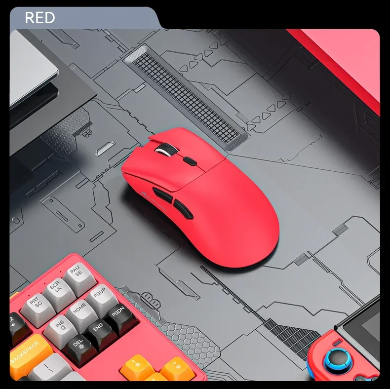 18000dpi Wireless Mouse, 1000Hz, Tri-mode Connection, PAW3311,Macro Gaming Mouse
18000dpi Wireless Mouse, 1000Hz, Tri-mode Connection, PAW3311,Macro Gaming Mouse