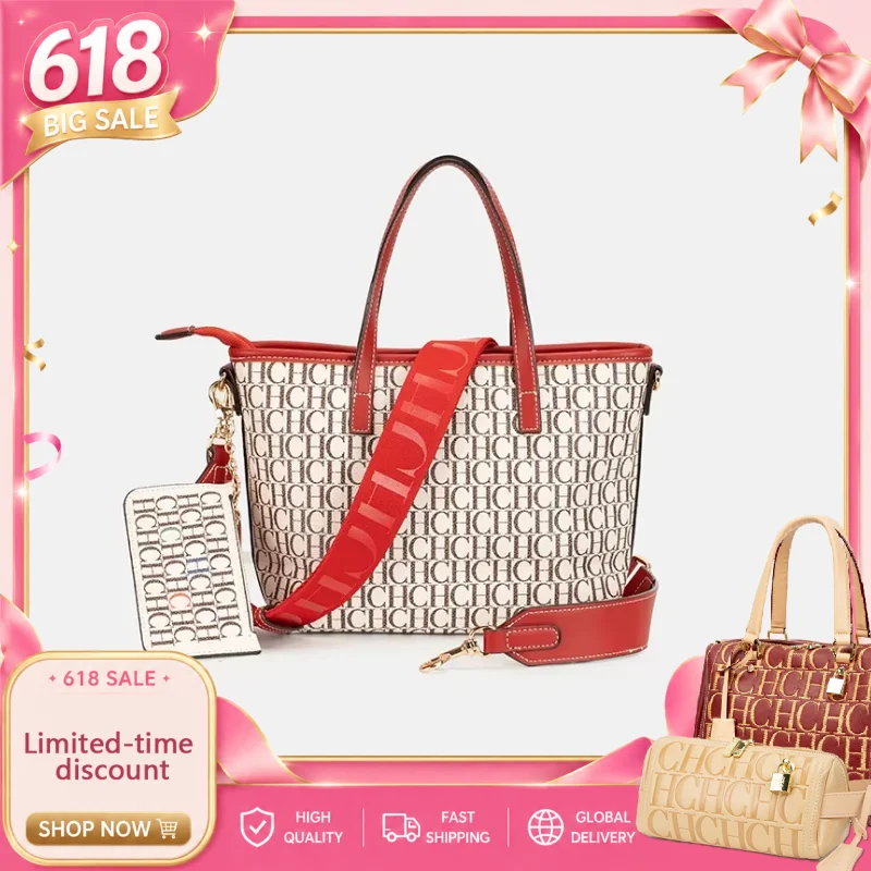 CH Classic Light Luxury Womens Crossbody Bag Exquisite Texture High Quality Material Large Capacity Daily Commuting Fashion Bag
CH Classic Light Luxury Womens Crossbody Bag Exquisite Texture High Quality Material Large Capacity Daily Commuting Fashion Bag